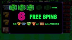 Jackpot Inferno Bonus Spins Start