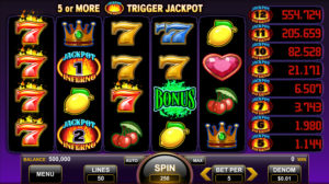 Jackpot Inferno Slot Layout