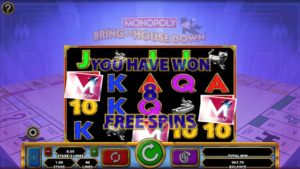 Monopoly Bring the House Down Start Free Spins