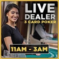 Live Dealer - Three Card Poker (Evolution)