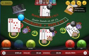 SH Multibet Blackjack 79 Pct Remaining