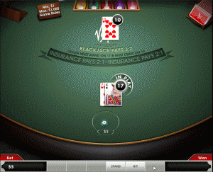 Virgin Single Deck Blackjack