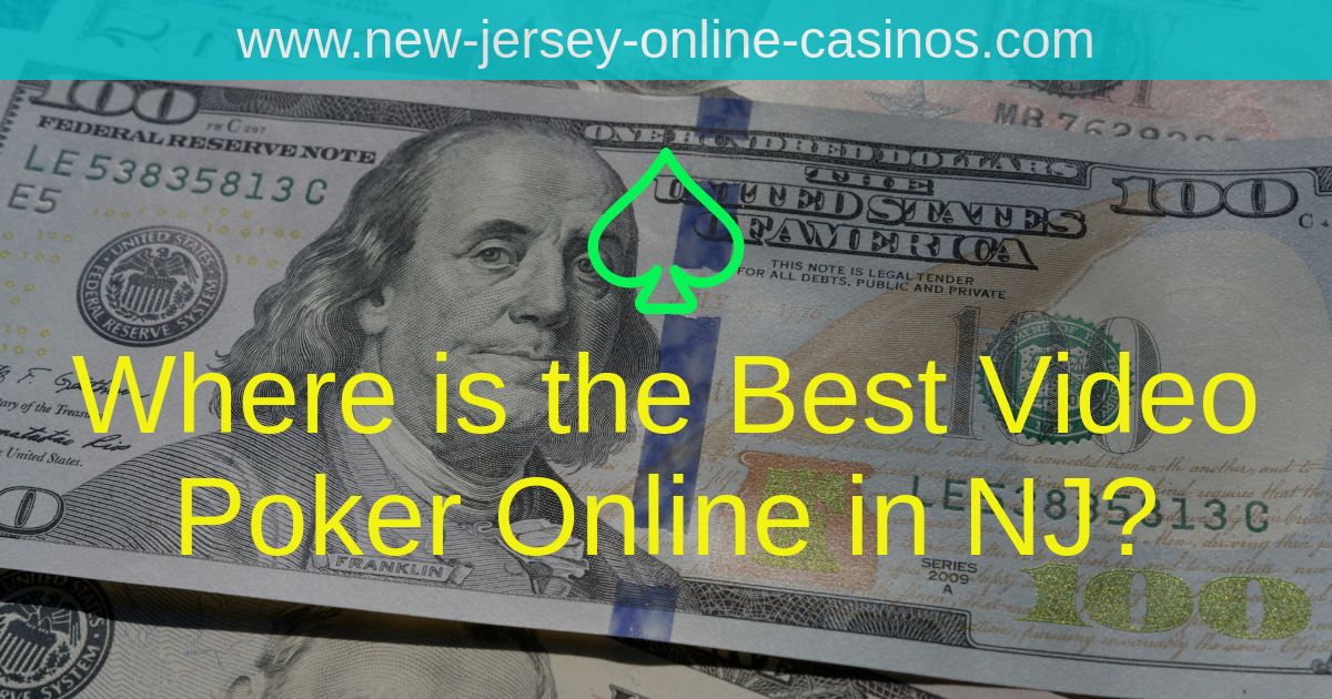 Title Image - Where is the Best Video Poker Online in NJ?